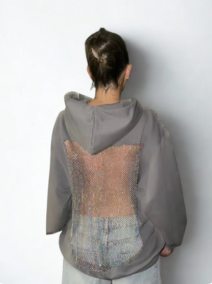 Hoodie à Dos Ouvert